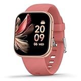 FITVII Health & Fitness Tracker (Answer/Make Calls), Smart Watch with 24/7 Heart Rate and Blood Pressure, Sleep Tracking, Blood Oxygen Monitor, 120+ Sport Modes Activity Tracker for Women Men