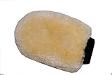  Merauno® Lammwolle Putzhandschuh, aus Qualitäts Merino Lammwolle. Farbe:Natur, Schwarz, Braun, Anthrazit