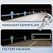 Headlight Experts 9005 LED kit for 2024 Kia Seltos Plug and Play 6000K 22,000 Lumens w/Canbus Built-In Error Free (Pack of 2) Fog Light