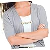 FRCOLOR Lot De 2 Pinces À Pull En Alliage Doré Pour Femme Idéales Pour Châle Cardigan Écharpe Robe Chemise #3