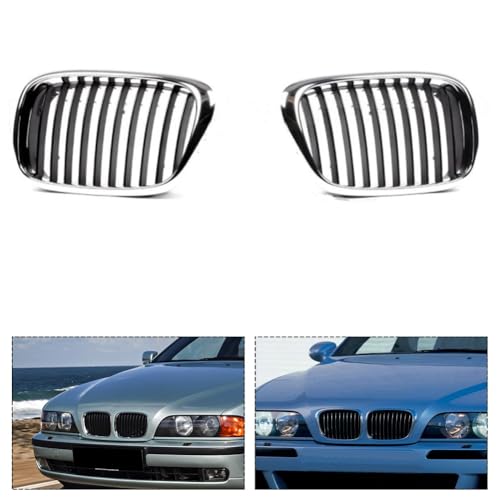 Rejilla frontal ABS para BMW E39 (1997-2003), repuesto directo OEM 51137005837 resistente 8