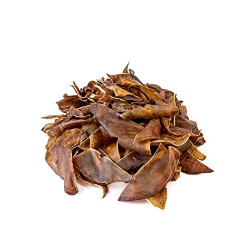 Mighty Paw Half Pig Ears for Dogs - All Natural, Single Ingredient Treats. Better Than Rawhide Pet Snacks for Small and Large/Medium Pets. Pigs Ear Dogs Chews (6lb) Half Ear | 6 lb Pack