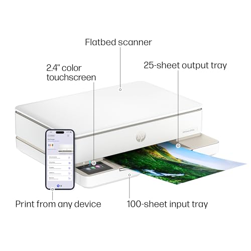 undefined HP Envy 6155e Wireless All-in-One Color Inkjet Printer, Portobello, Print, scan, copy, Duplex printing Best-for-home, 3 month Instant Ink trial included, AI-enabled (714L5A) の商品画像 3