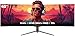 GAMEPOWER WQ49 Curved Gaming Monitor, 49 Zoll, 144Hz, 1ms, ultrawide, 32:9 DFHD 3840x1080, VA-Panel, HDR, Adaptive Sync, höhenverstellbar, HDMI & DP, Konsole und PC Bildschirm