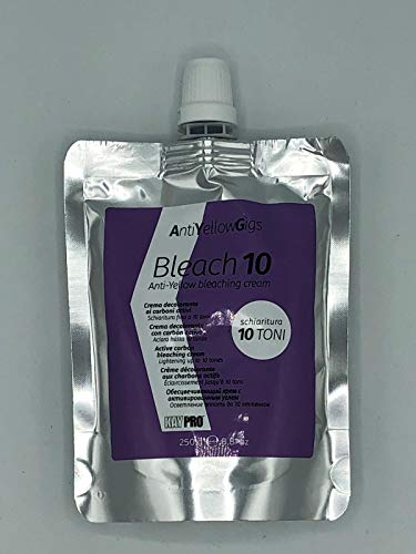 CREMA DECOLORANTE AI CARBONI ATTIVI 10 TONI 250 GR