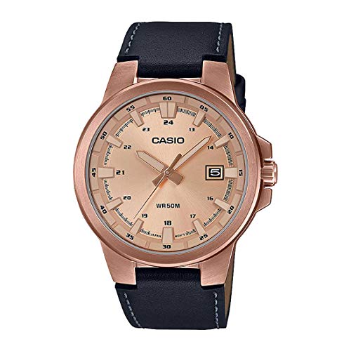 Image of Casio Enticer Analog Rose Gold Dial Men's Watch -MTP-E173RL-5AVDF(A1827)