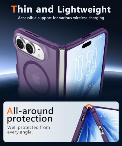 Image of FNTCASE for Phone Ultra Fold Case, with Screen Protector, Fit for Magsafe