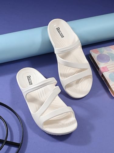 Image of DOCTOR HEALTH SUPER SOFT Women's Orthopedic Sandals And Slippers | Lightweight Anti-Skid Comfort Slides for Heel Pain Relief | Soft Cushion Sole Footwear for Everyday Use