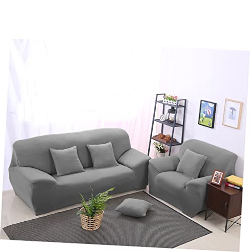 Housse de canapé extensible gris Magiclulu pour protection anti-usure
