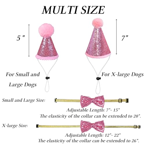 50% Off Dog Birthday Party Set - Hat, Bandana & Bow Tie - Image 5