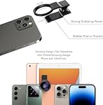 MIAO LAB 2-in-1 Phone Camera Lens Kit, 12.5X Macro + 0.45X Wide Angle (140°) Cell Phone Clip-on Lens for iPhone/Android, Includes Travel Bag
