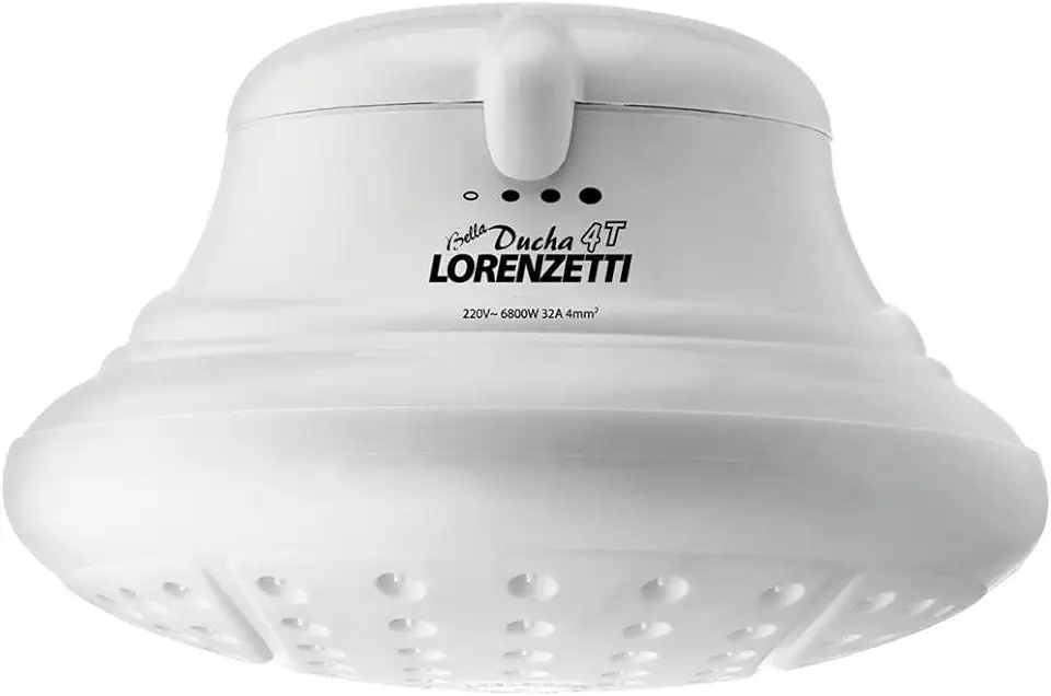 Bella Ducha Ultra 4T 220V 6800W, Lorenzetti, 7531202, Branco, Pequeno