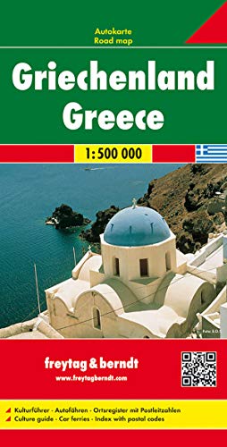 Griechenland, Autokarte 1:500.000 Griechenland, Autokarte 1:500.000