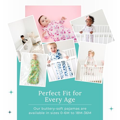 Image of Posh Peanut Baby Sleep Sacks - Sleeveless Swaddle Sacks & Sleeping Bags - Extra Long 2 Way Zipper - 1 TOG