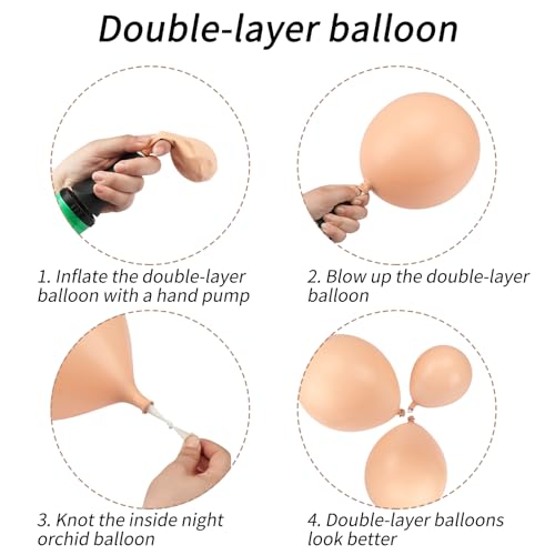 Rubfac SERONLINE2021101113 Blush Balloons Garland Arch Kit thumb #2