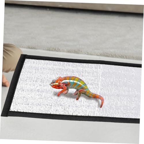 Alfombrilla térmica para reptiles SUPVOX con film reflectante 68x30 cm miniatura 5