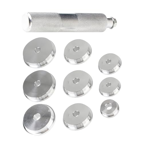 Herramienta de extracción de cojinetes de rueda, Herramienta de extracción de cojinetes de cubo,Kit de instalación de cojinetes de herramientas de rodamiento | Kit de reparación 10X S
