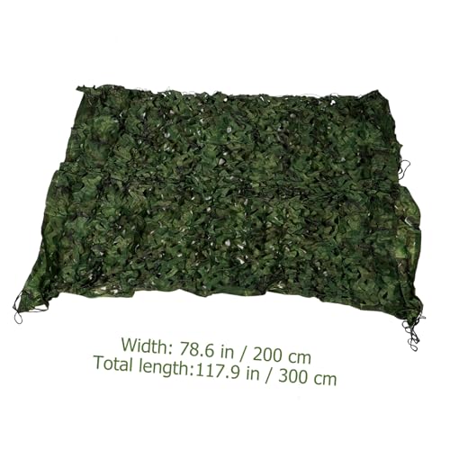 INOOMP Rede De Náilon Rede De Malha Rede De Acampamento Profissional Rede Camuflada Rede De Camada Ú
