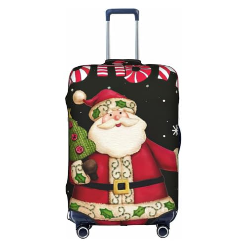 Housse de bagage élastique de Noël pour repérer facilement sa valise XL blanche à l'aéroport