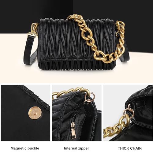 Image of Small Purses for Women Summer Crossbody Bag Quilted Evening Clutch Handbags
