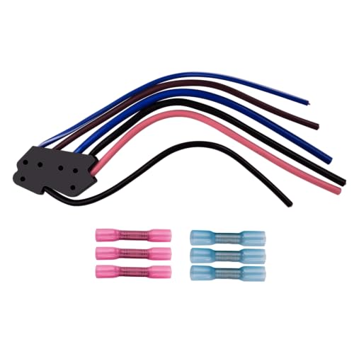 Connecteur 6 voies interrupteur vitre ABS durable pour console GM