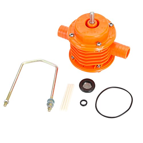 OEMTOOLS 24503 Multipurpose Drill Powered Transfer Pump, Drill Water Pump, Drill Transfer Pump with Replacement Parts Kit, Drill Drive Pump