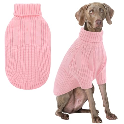 AOFITEE Large Dog Sweater, Dog Sweaters for Large Dogs Boy