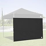 E-Z UP Recreational Sidewall – Black - Fits Straight Leg 10' E-Z UP Instant Shelters