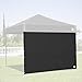 E-Z UP Recreational Sidewall - Black - Fits Straight Leg 10' E-Z UP Instant Shelters