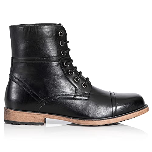 Metrocharm MC310 Men's Lace Up Cap Toe Dress Casual Fashion Oxford Boot2