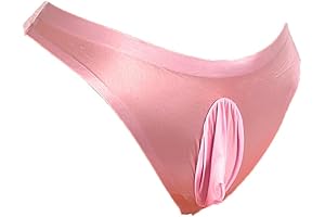 Invisible Cut Mens Bikini Briefs: Explore Anal Panties with Pouch/Sheath