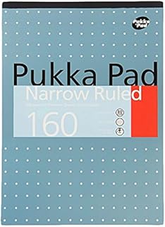 A4 Metallic Refill Narrow Feint and Ruled 160 Pages 80GAM Premium Quality Writing Paper (Single)