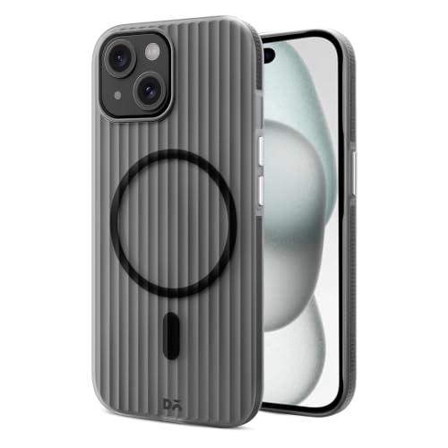 Image of DailyObjects Beam 2.0 Magnetic Protective Cover Compatible with iPhone 15 | MagSafe | Camera & Body Protection|Anti Shock,Scratch Resistant|Precise Cutouts Modern Design|Wireless Charging - Black