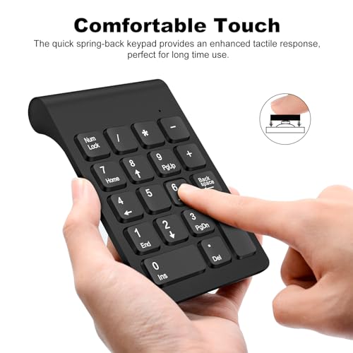 Trelc Wireless Numeric Keypad And Mouse Combo thumb #2