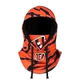 FOCO Cincinnati Bengals NFL Alternate Team Color Drawstring Hooded Gaiter