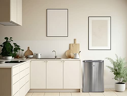 FrigeluX Réfrigérateur Table Top Silver RTT127XE 120L – Image 4