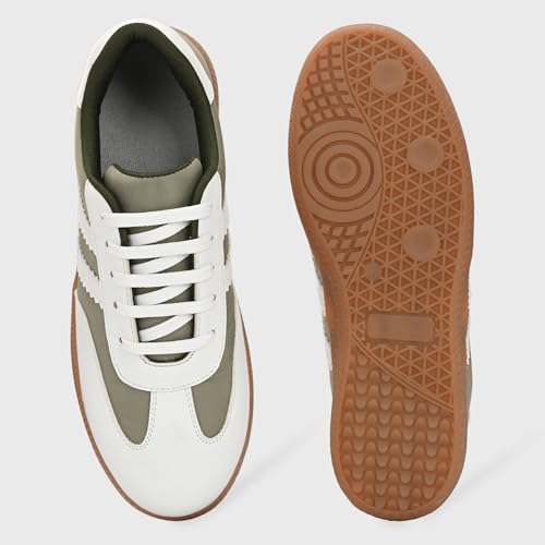 Image of Centrino Women Sneaker | Cushioned Insole for Comfort | Stylish Lace-Up Design | Perfect for Casual Outfit for Girls (9781)