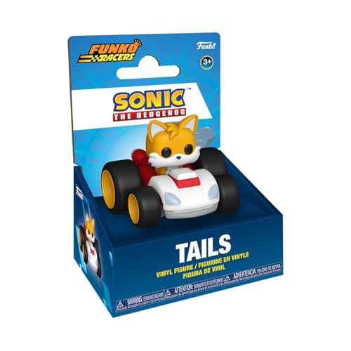 Funko Racers: Sonic The Hedgehog - Tails - Collectable Vinyl Figure - Gift Idea - Official Merchandise - Toys for Kids & Adults - Video Game Fans - Model Figure for Collectors and Display