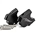 Price comparison product image ECOREPOL HandleBar Riser/Fit For HON.DA Africa Twin CRF1100 CRF 1100 L CRF1100L CRF1000L Adventure Sports 2020 Handle Bar Mount Clamp Adapter (Color : Black-Africa Twin)