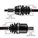 Caltric Front Right and Left Complete Cv Joint Axles Compatible with Polaris Ranger Xp 900 2013 2014 2015 2016 2017