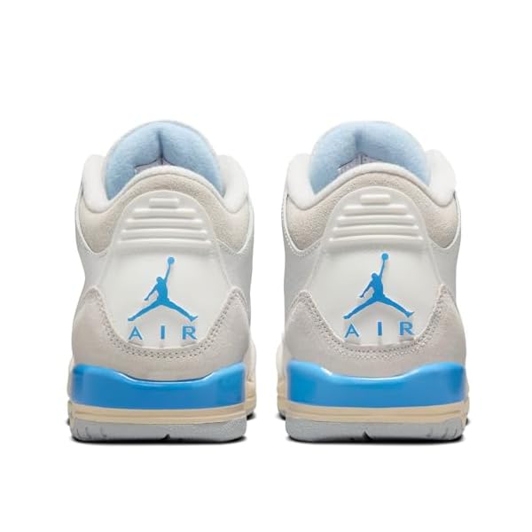 AIR JORDAN 3 RETRO (GS) "SUMMIT WHITE/HYDROGEN BLUE-LEGEND BLUE" - Image 6
