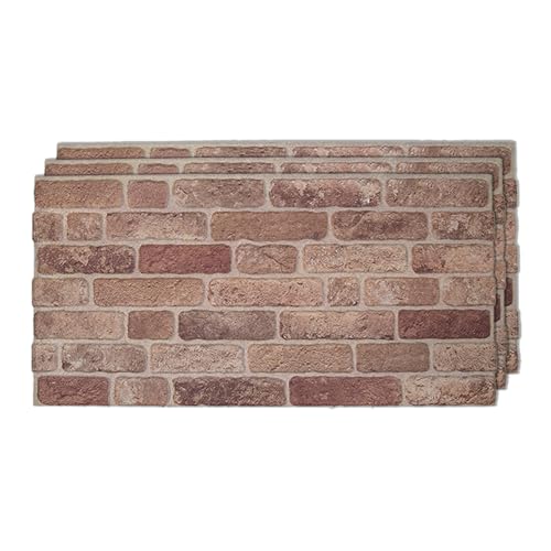IZODEKOR 3D Wall Panels Brick Effect - Cladding, Stone Look,