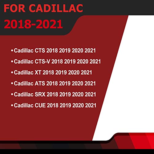 Fexon 2018 2019 2020 2021 Cue Touch Screen Display With Free Trim Tool Compatible With Cadillac Ats Ats-V Xts Cts Cts-V Touch Sense #TOP5