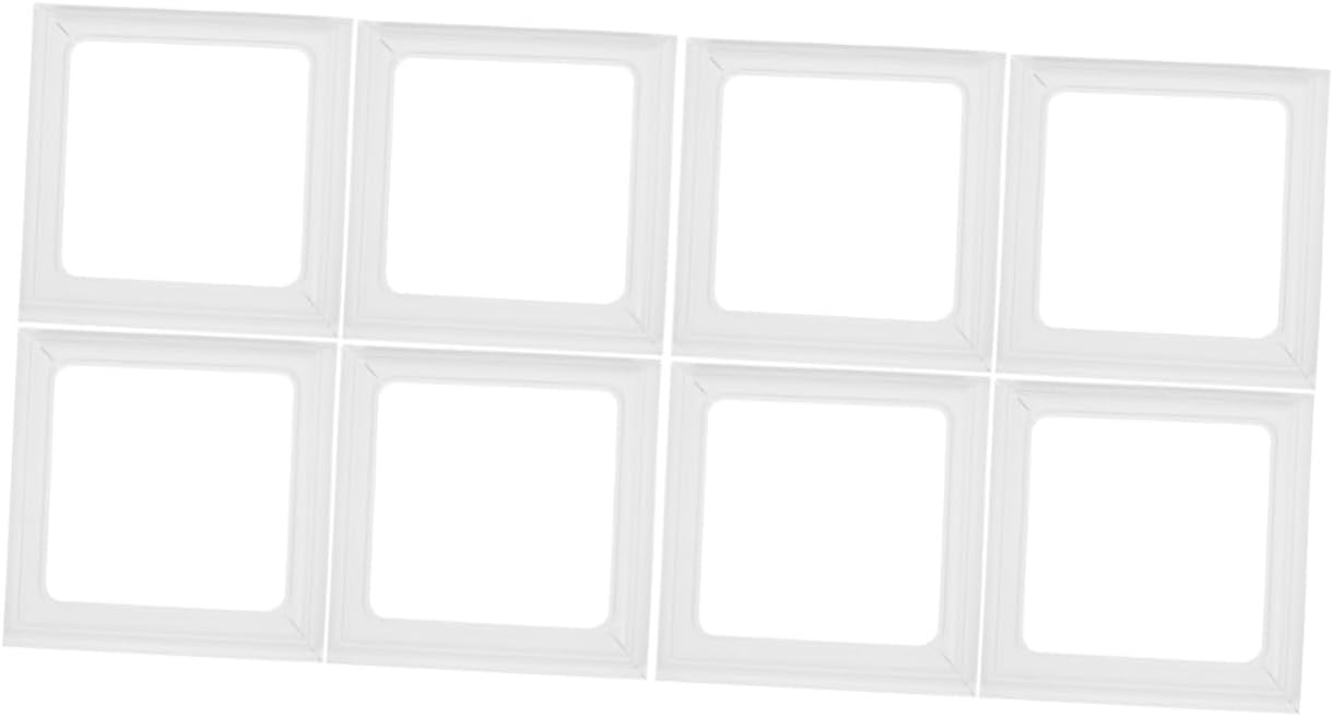 8pcs Fence Post Trim Cap Decorative Post Skirt for Vinyl Fence Parts Easy Install