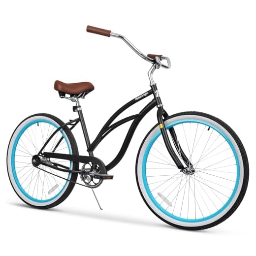 RideOrigin Beach Cruiser Bike 26 Inch City Commuter Bicycle for Women Men