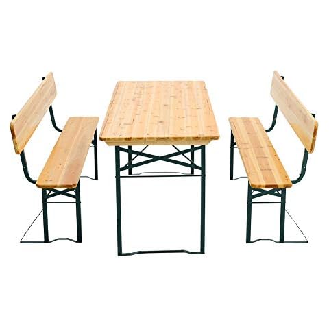 Warmiehomy Folding Camping Beer Table Set Cover