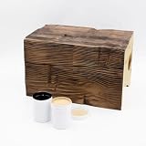 4oz Touch Up Kit for All Styles of Heritage Timber Faux Wood Beams in Kona Brown