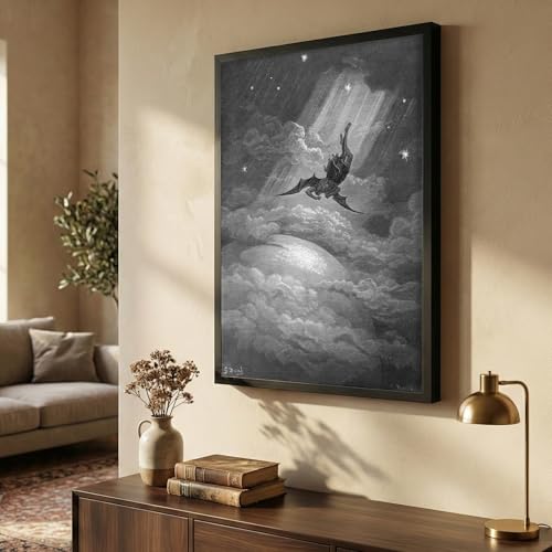 Gustave Dore - Illustration By Gustave Dore for Miltons Paradise