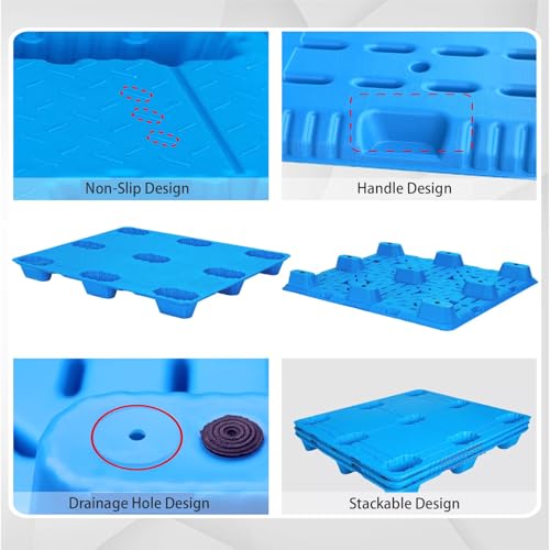 Palette StoraPalette résistante humidité légère empilable extérieur