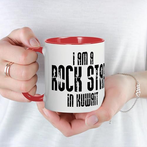 Taza de cerámica Rock Star In Kuwait 325 ml miniatura 5